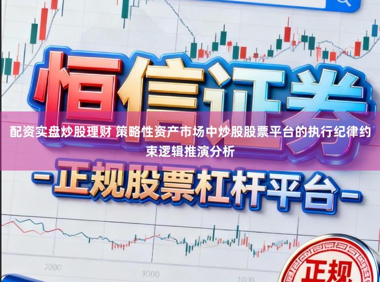 配资实盘炒股理财 策略性资产市场中炒股股票平台的执行纪律约束逻辑推演分析