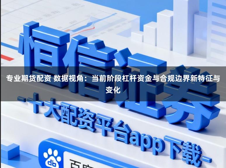 专业期货配资 数据视角：当前阶段杠杆资金与合规边界新特征与变化